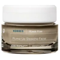 Korres KorresBlack Pine Plump-Up Sleeping Facial nostiprinošs nakts sejas krēms 40Ml  5203069101588