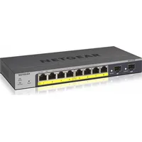 Netgear Gs110Tp Managed L2/L3/L4 Gigabit Ethernet 10/100/1000 Power over Poe Grey  Gs110Tp-300Eus 606449137644