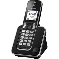Panasonic Kx-Tgd 310 fiksētais tālrunis Melns  Kx-Tgd310 5025232814787