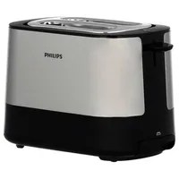 Philips Viva Collection Toaster Hd2635/90, plastic, long slot, bun warmer, white  Hd2635/90 8710103792420