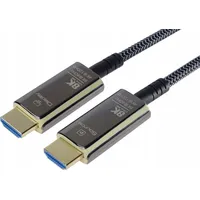 Premiumcord Ultra High Speed Hdmi 2.1 optiskās šķiedras kabelis 8K60Hz, zelts 20M  kphdm21t20 8592220022938