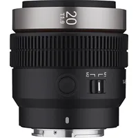 Samyang V-Af 20Mm T1.9 lens for Sony  F1213506101 8809298889104 284631