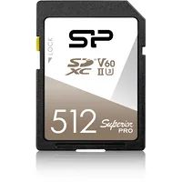 Silicon Power memory card Sdxc 512Gb Superior Pro Uhs-Ii  Sp512Gbsdxjv6V10 4713436150152 261428