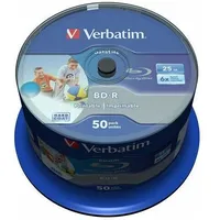 Verbatim Bd-R 25 Gb 6X50 Gab 43812  5002394243815