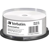 Verbatim Bd-R Dl 50 Gb 6X25 Gab 43749  50023942437494
