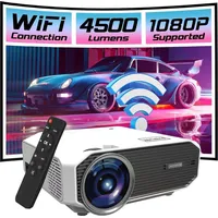 Zenwire mini projektors Wifi pārnēsājams Full Hd Bluetooth tālrunim 4500 lm 15001 Hdmi Usb Led e450s  5904507529239