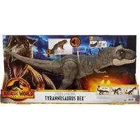 Mattel Jurassic World Thrash N Devour Tyrannosaurus Rex, rotaļu figūra  1807620 0194735035403 Hdy55