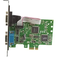 Kontroler Startech Pcie x1 - 2X Port szeregowy Rs-232 Db9 Pex2S1050  065030868297