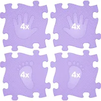 Askato Mata podłogowa 16 elementów Magic Set liliowa Mfk-044-4  116747 8594201042348
