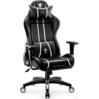 Fotel Diablo Chairs X-One 2.0 Normal czarno-biały  X-Oneczbia20N 5902560337884