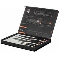 Berlinger Haus 6 częściowy zestaw noży, czarny Granit Diamond - Bh/2111  5999056768963
