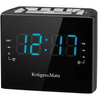 Kruger  Matz Km0812 radio Clock Digital Black Km0821 5901890069281