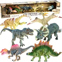 Figurka Jokomisiada Zestaw dinozaurów Dinozaury malowane 6Szt Za2051  5905258513287