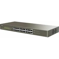 Tenda Teg1124P-24-250W network switch Unmanaged Gigabit Ethernet 10/100/1000 Power over Poe  6932849431445
