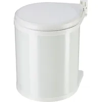 Hailo Atkritumu tvertne iebūvējamā Compact-Box M  / 15L balta 033555001 4007126355508