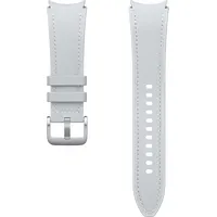 Samsung Pasek z eko-skóry do Galaxy Watch6 M/L srebrny  Et-Shr96Lsegeu 8806095073026
