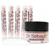 Dr Sebagh Breakout Cream krem dla skóry tłustej 50Ml  Powder puder 5X1.95G 3760141620105