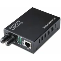 Digitus Fast Ethernet Medienkonverter Rj-45 auf St-Duplex  1025495 4016032293088 Dn-82010-1