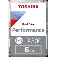 Hdd Toshiba X300 6Tb Sata 256 Mb 7200 rpm 3,5 Hdwr460Uzsva  4260557512029