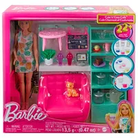 Mattel Barbie Doll relaxing in a cafe  Wlmaai0Dc045554 194735108251 Hkt94