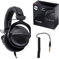 Beyerdynamic Dt 770 Pro 250 Ohm Black Limited Edition - closed studio headphones  43000221 4010118718717 Misbyeslu0012