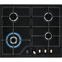 Electrolux Egs6436Rk hob Black Built-In Gas 4 zones  7332543609680 Agdelcpgz0141