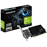 Graphics Card Gigabyte Nvidia Geforce Gt 730 2 Gb Gddr5 64 bit Pcie 2.0 8X Memory 5000 Mhz Gpu 902 Single Slot Fansink 1Xdvi-D 1Xhdmi Gv-N730D5-2Gl  4719331301750
