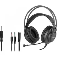 Headphones A4Tech Fstyler Fh200I black Jack 3.5Mm A4Tslu46815  4711421956956 Pera4Tslu0018