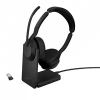 Jabra Headphones Evolve2 55 Link380A Ms Stereo Stand  Atjabvp00000655 5706991027594 25599-999-989