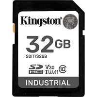 Karta Kingston Industrial Sdhc 32 Gb Uhs-I/U3 A1 V30 Sdit/32Gb  740617335460