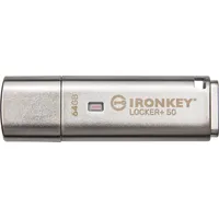 Kingston Ironkey Locker 50 Pendrive, 64 Gb Iklp50/64 Gb  Iklp50/64Gb 740617329360