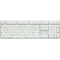 Klawiatura Ducky One 2 White Edition Pbt Gaming Tastatur, Mx-Black, weiße Led - weiß  Dkon1808S-Adepdwzw1 4713319661812