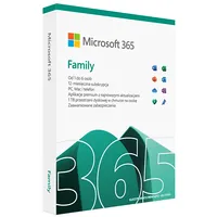 Microsoft 365 Family 1 x license Subscription Polish years  6Gq-01940 196388208678 Oprmi1Obi0396