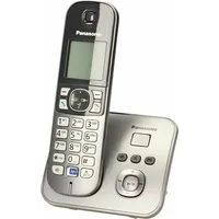 Panasonic Kx-Tg6821Pdm fiksētais tālrunis Pelēks  Kx-Tg 6821Pdm 5025232742196 Telpantsb0094
