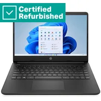 Renew Silver Hp Laptop 14S-Dq0034Na  - Intel N4120, 4Gb, 128Gb Ssd, 14 Hd 220-Nit, Uk regular keyboard, 41Wh, Win 11 Home S, 1 years 893D3EarAbu