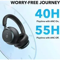 Anker Headphones Soundcore Space One black Uhankrnb00Onecz - ir veikalā  A3035G11 194644138646 Persocslu0014