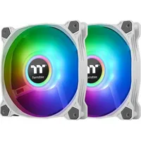 Thermaltake  Fan Pure Duo 12 Argb Sync Radiator 2 Pack White Awttkws00000015 4713227524162 Cl-F097-Pl12Sw-A