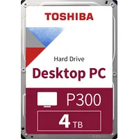 Toshiba Hdd P300 4Tb 3.5 S3 5400Rpm 128Mb bulk  Hdwd240Uzsva 4260557511152 Diatoshdd0012
