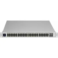 Ubiquiti Networks Unifi Pro 48-Port Poe Managed L2/L3 Gigabit Ethernet 10/100/1000 Power over 1U Silver  Usw-Pro-48-Poe 817882027656 Kilubqswi0027