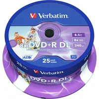 Verbatim DvdR Dl 8,5 Gb, tukši Dvd  9457 0023942436676 43667