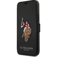 U.s. Polo Assn Us Usflbkp12Lpugflbk iPhone 12 Pro Max 6,7 czarny/black book Embroidery Collection  3700740492291