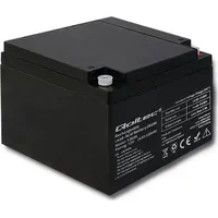 Qoltec Battery Agm 12V 24Ah max. 7.2A  53036 5901878530369