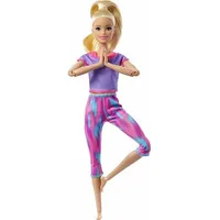 Lalka Barbie Mattel Made to Move - Kwiecista gimnastyczka, różowy strój Ftg80/Gxf04  Gxp-763704 0887961954951