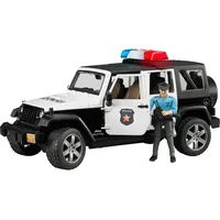 Bruder Policijas Jeep Wrangler Unlimited Rubicon ar policistu 02526  1233167 4001702025267