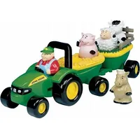 Tomy John Deere Traktor ze zwierzętami 18M  1349082 036881349082