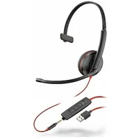 Poly Blackwire C3215 Headset Wired Head-Band Office/Call center Usb Type-A Black  209746-201 017229173149 Perpo2Slu0050