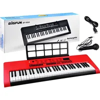 Jokomisiada Duży Keyboard Organy 61 klawiszy  mikrofon In0140 8698111109464