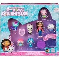 Gabbys Dollhouse Deluxe Figure Gift Set with 7 Toy Figures and Surprise Accessory, Kids Toys for Ages 3 up  6060440 778988364840