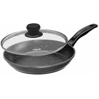 Patelnia Stoneline Pan 7359 Frying, Diameter 26 cm, Suitable for induction hob, Lid included, Fixed handle, Anthracite  4020728073595