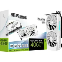 Zotac Geforce Rtx 4060 Ti Dual Nvidia 8 Gb Gddr6 White Edition  Zt-D40610Q-10M 4895173626968